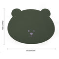 21/3/24 Personalized Pet Placemat Leather Non-Slip Multifunctional Placemat Customized Text/Picture 273