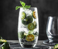 21/2/2 Personalized Highball Glass，Bar Glassware for Mojito,  Cocktail， Crystal High Ball Glass Drink Tumblers Customized Text/Picture 123