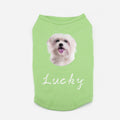 21/3/22 Personalized  Dog Shirts，Cotton Dog Shirt Breathable Pet for Small to Medium Dogs Puppy  Customized Text/Picture 250
