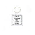 21/1/22 Personalized Keyrings Transparent Acrylic Blank Photo Keyrings Keychain for Key Decoration Customized Text/Picture 067