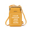 21/2/26 Personalized Womens  Leather Crossbody Cell Phone bags  Customized Text/Picture 180