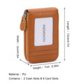 INEMSION PU Leather Credit Card Holder Wallet for Women