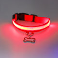 21/4/15 Personalized LED Luminous Charging Pet Collar Customized Text/Picture 331