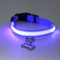 21/4/15 Personalized LED Luminous Charging Pet Collar Customized Text/Picture 331