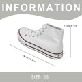 21/2/26 Personalized Men's and women's high-top canvas shoes Canvas Sneakers Customized Text/Picture 179