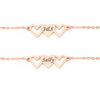 21/3/20 Personalized  Women's Link Bracelets，Heart Shaped Titanium Steel Bracelet for Ladies Customized Text/Picture 245