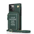 21/2/25 Personalized Leather Wallet Case for iPhone11&12 Customized Text /Picture 176