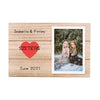 21/2/5 Personalized Photo Frame Wooden for Living Room Bedroom Home Decor Custom Text/Photo/Logo+149 1.5