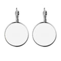 21/3/15 Personalized Women's Clip-On Earrings，Round Non-perforated Earrings Jewelry Accessories Customized Text/Picture 232