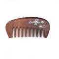 21/3/31 Personalized Wooden Comb Natural Painted Customized Text 293