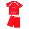 21/3/6 Personalized Children Split Swimsuit with Sun Protection Customized Text/Picture 199