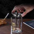 21/1/21 Personalized Glass Ashtray, Suitable for Indoor and Outdoor Custom Text/Photo/Logo+063
