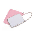 21/3/12Personalized Thermal Transfer Blank Portable Mirror Patch Metal Makeup Mirror  Customized Text/Picture 226