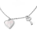 21/3/22 Personalized Women's Link Bracelets， Alloy Heart-shaped Fritillary Bracelet Customized Text/Picture 252