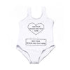 21/3/6 Personalized Little Girls Quick Dry  One-piece Swimsuits  Customized Text/Picture 198