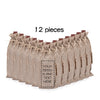 21/2/4 Personalized Wine Bags, Connect Things 12 Pack Burlap Wine Bags with Tags, Rope, and 2 Markers Text/Photo/Logo+139