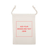 21/4/28 Personalized Canvas Drawstring Small Drawstring Pocket Rice Bag Tea Gift Bag Customized Text/Picture 370