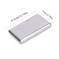 21/2/3 Personlized Business Card Holders Metal Business Card Holder Pocket Business Card Case Slim Business Card Carrier Custom Text/Photo/Logo+127