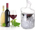 21/2/4 Personalized Wine Decanter, Wine Decanter Set with Ice Bucket 1000ml Cooler Glass Carafe, Perfect for Red and White Wine, Accessories for Cocktails and Bar Custom Text/Photo/Logo+137