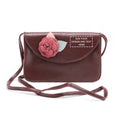 21/3/8 Personalized Leather Messenger Bag Retro Ladies One Shoulder Messenger Bag  Customized Text/Picture 202