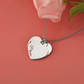 21/2/4 Personalized Necklace 2 Heart Necklace Fashion Jewelry Gift Customized Text/Picture 140