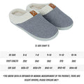 Dohaapri Custom Memory Foam Slippers with Text/Photo, Personalized Non-slip Soft Indoor Slippers for Women/Men